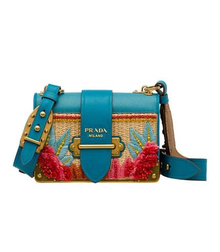 turquoise prada bag|prada cahier bag.